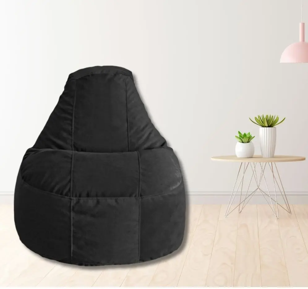 Fotoliu-sac Bean Bag Lux BM5904 (Black)
