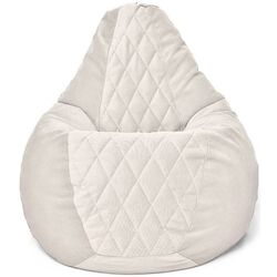 Fotoliu-sac Bean Bag Maserrati Romb BM6120 L (White) Thumb