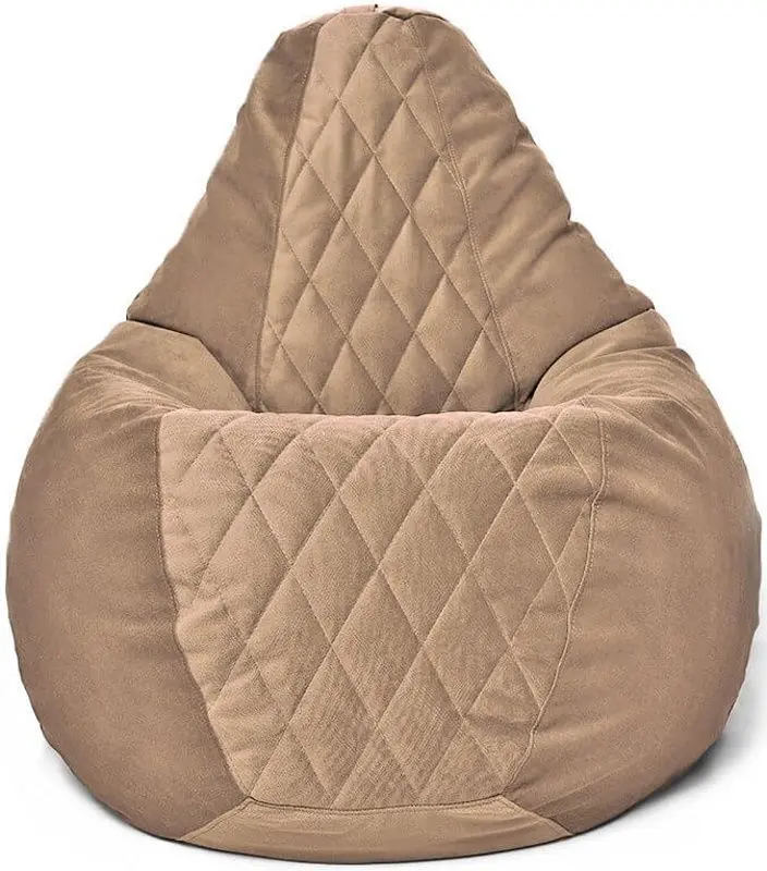 Fotoliu-sac Bean Bag Maserrati Romb BM6121 L (Coffee)
