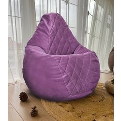 Fotoliu-sac Bean Bag Maserrati Romb BM6124 L (Purple)