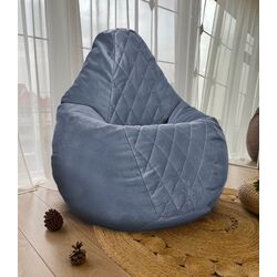 Fotoliu-sac Bean Bag Maserrati Romb BM6125 L (Gray)
