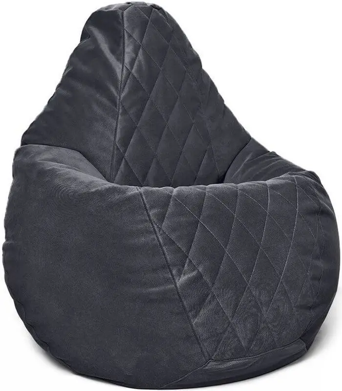 Fotoliu-sac Bean Bag Maserrati Romb BM6126 L (Black)