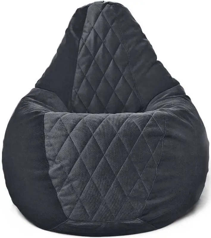 Fotoliu-sac Bean Bag Maserrati Romb BM6126 L (Black)
