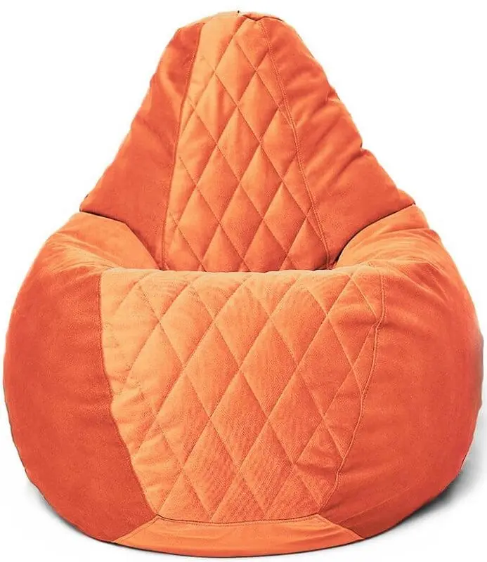 Fotoliu-sac Bean Bag Maserrati Romb BM6131 L (Orange)