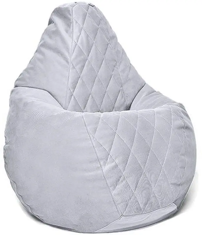 Fotoliu-sac Bean Bag Maserrati Romb BM6132 L (Gray Light)