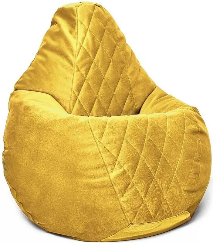 Кресло-мешок Bean Bag Maserrati Romb BM6138 XL (Yellow)