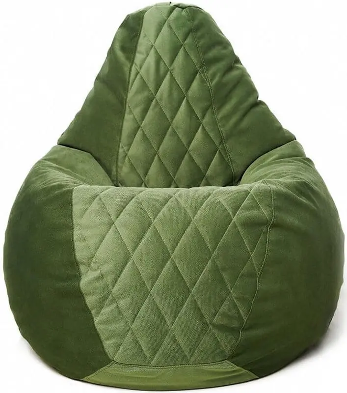 Fotoliu-sac Bean Bag Maserrati Romb BM6139 XL (Green)