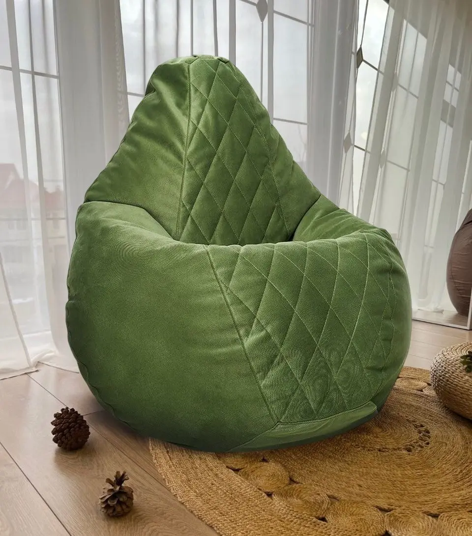 Fotoliu-sac Bean Bag Maserrati Romb BM6139 XL (Green)
