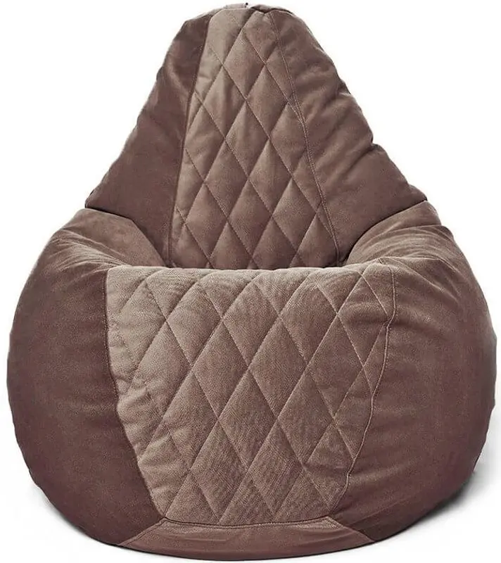 Кресло-мешок Bean Bag Maserrati Romb BM6140 XL (Brown)