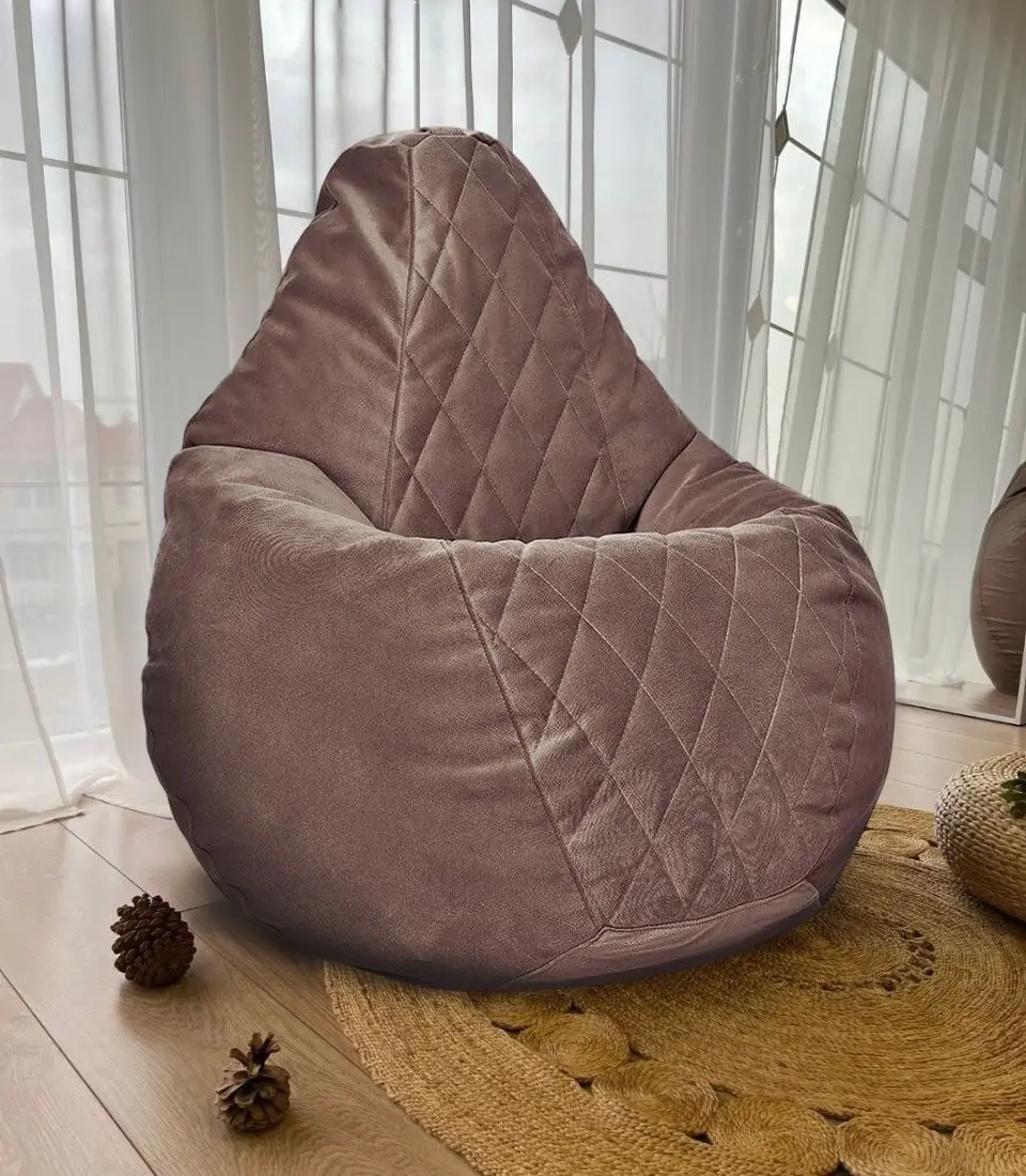 Кресло-мешок Bean Bag Maserrati Romb BM6140 XL (Brown)