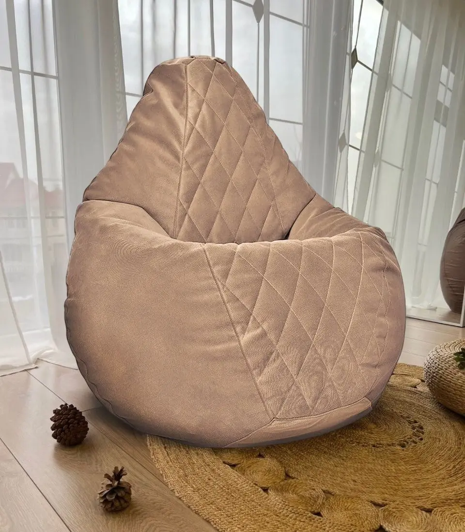 Fotoliu-sac Bean Bag Maserrati Romb BM6141 XL (Coffee)