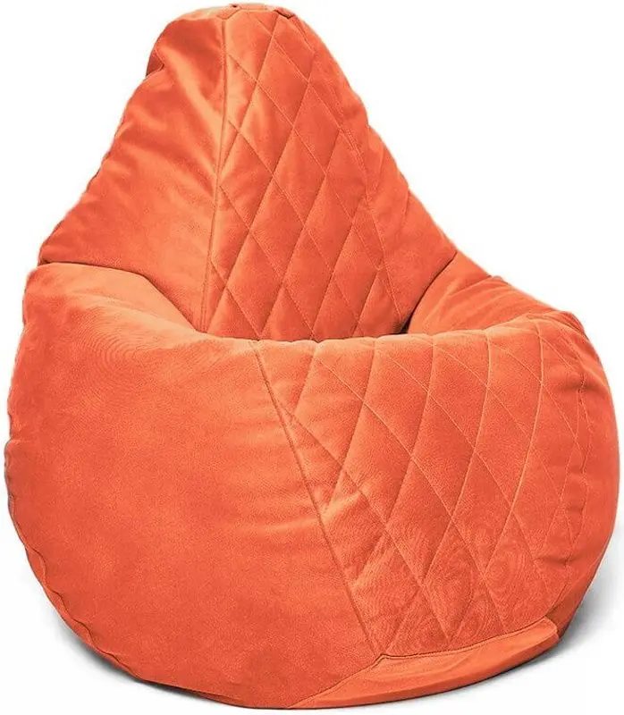Кресло-мешок Bean Bag Maserrati Romb BM6142 XL (Orange)