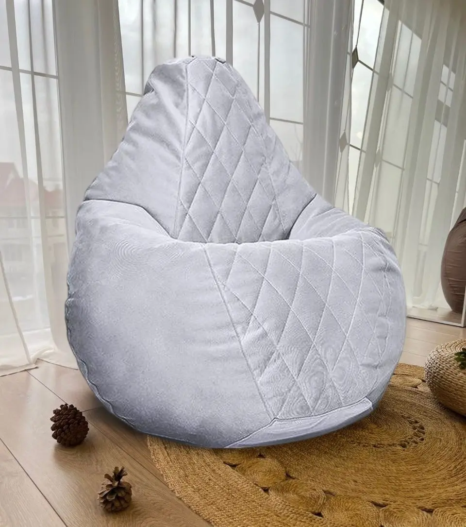 Fotoliu-sac Bean Bag Maserrati Romb BM6143 XL (Gray Light)