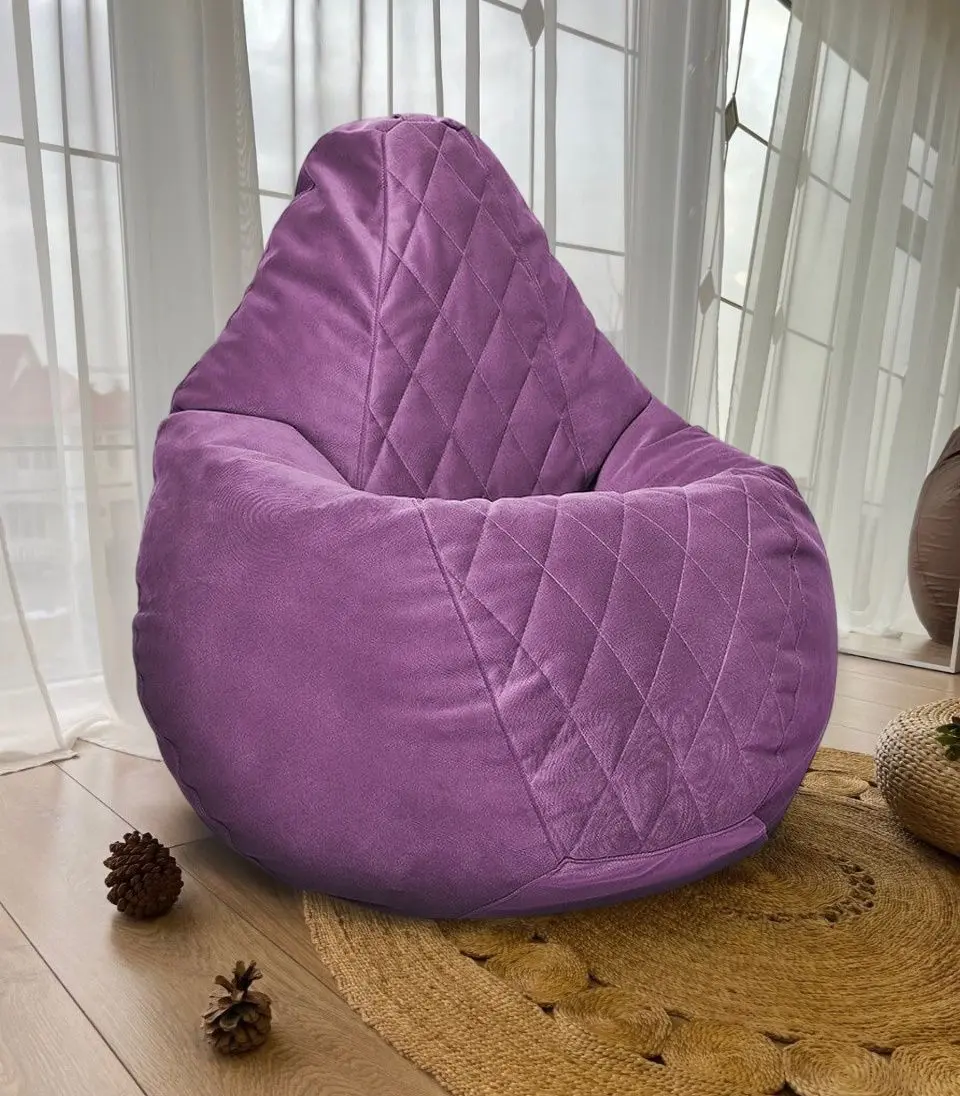 Fotoliu-sac Bean Bag Maserrati Romb BM6146 XL (Purple)