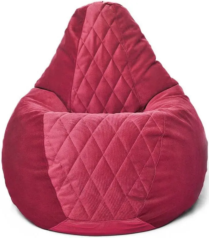 Fotoliu-sac Bean Bag Maserrati Romb BM6150 XXL (Burgundy)