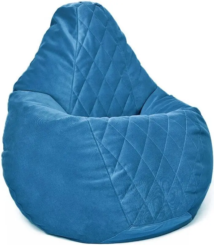 Fotoliu-sac Bean Bag Maserrati Romb BM6151 XXL (Blue Light)