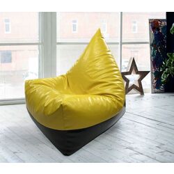 Fotoliu-sac Bean Bag Max BM5801 XL (Yellow/Black)