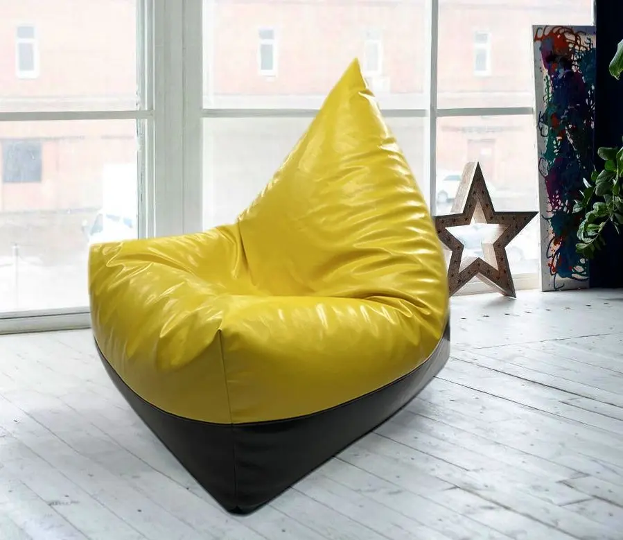 Fotoliu-sac Bean Bag Max BM5801 XL (Yellow/Black)