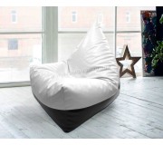 Кресло-мешок Bean Bag Max BM5802 XL (White/Black)