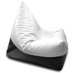 Fotoliu-sac Bean Bag Max BM5802 XL (White/Black) Thumb