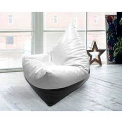 Fotoliu-sac Bean Bag Max BM5802 XL (White/Black)
