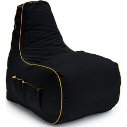 Fotoliu-sac Bean Bag MegaByte 600D BM0473 L (Black/Yellow) Thumb