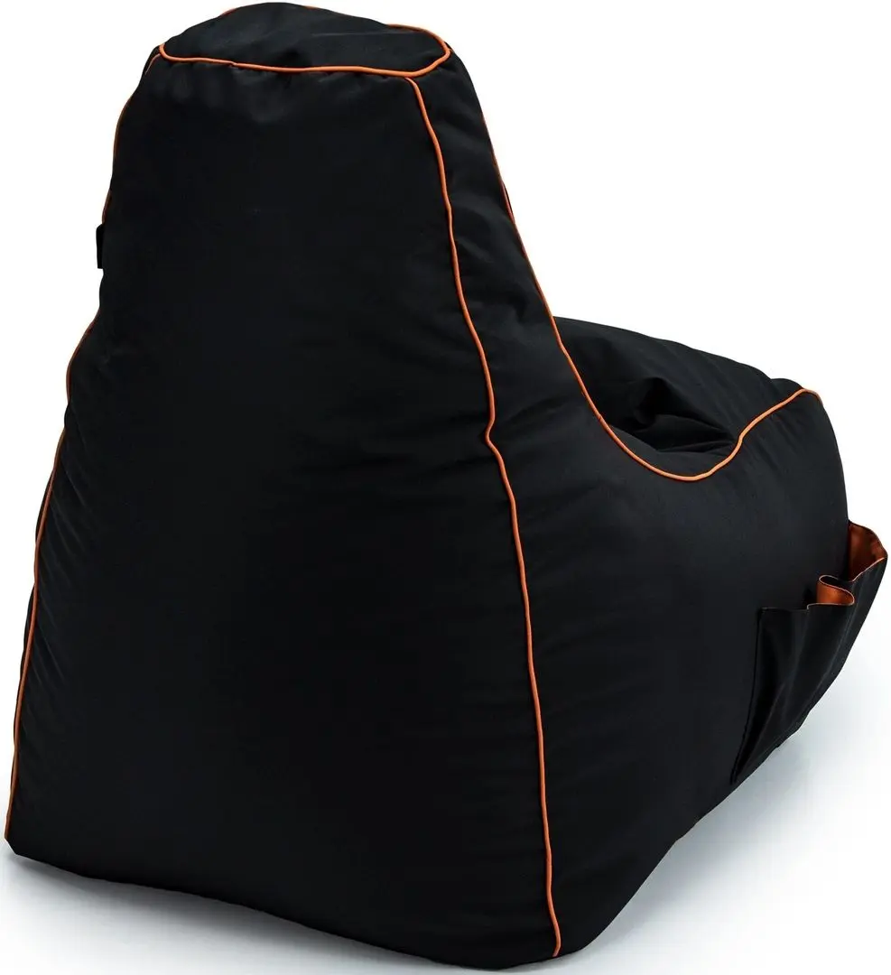 Fotoliu-sac Bean Bag MegaByte 600D BM5810 L (Black/Orange)