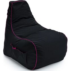 Fotoliu-sac Bean Bag MegaByte 600D BM5812 L (Black/Pink) Thumb