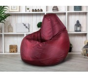 Кресло-мешок Bean Bag Pear 300D BM6053 L (Burgundy)