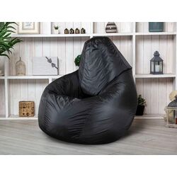 Fotoliu-sac Bean Bag Pear 300D BM6056 XL (Black)