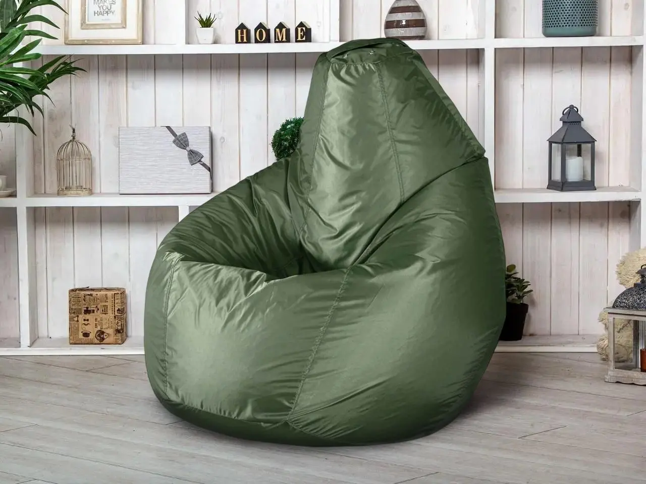 Fotoliu-sac Bean Bag Pear 300D BM6058 XL (Khaki)