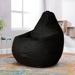 Fotoliu-sac Bean Bag Pear 420D BM6162 L (Black)