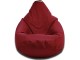 Кресло-мешок Bean Bag Pear 600D BM5921 L (Burgundy)