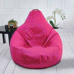 Fotoliu-sac Bean Bag Pear 600D BM5922 L (Pink)
