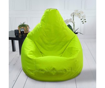 Fotoliu-sac Bean Bag Pear 600D BM5927 L (Light Green)