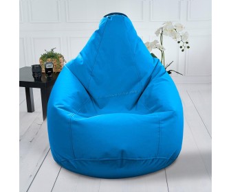 Fotoliu-sac Bean Bag Pear 600D BM5928 L (Light Blue)