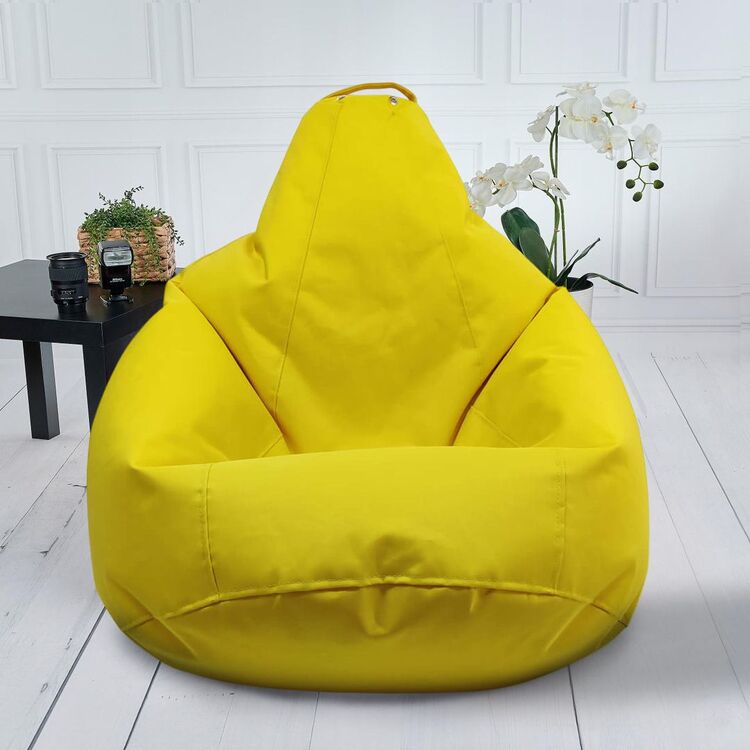 Fotoliu-sac Bean Bag Pear 600D BM5929 XL (Yellow)