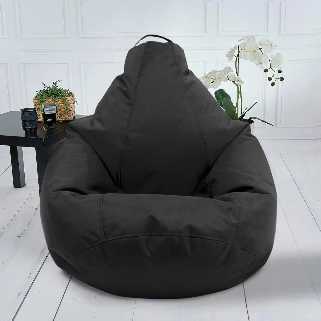 Fotoliu-sac Bean Bag Pear 600D BM5941 XL (Black)