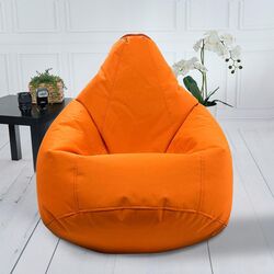 Fotoliu-sac Bean Bag Pear 600D BM5949 XXL (Orange)