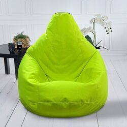 Fotoliu-sac Bean Bag Pear 600D BM5951 XXL (Light Green)