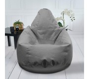 Fotoliu-sac Bean Bag Pear 600D BM5952 XXL (Gray)