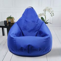 Fotoliu-sac Bean Bag Pear 600D BM5953 XXL (Blue)