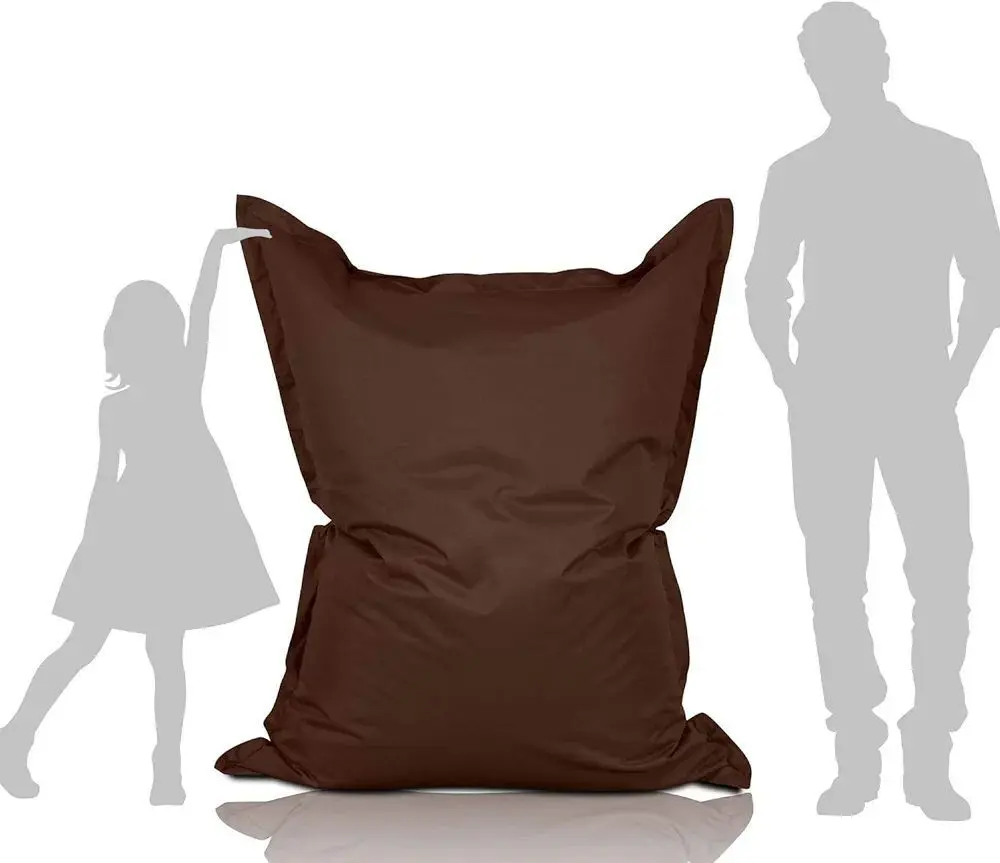 Fotoliu-sac Bean Bag Pillow 600D BM6180 XXL (Brown)