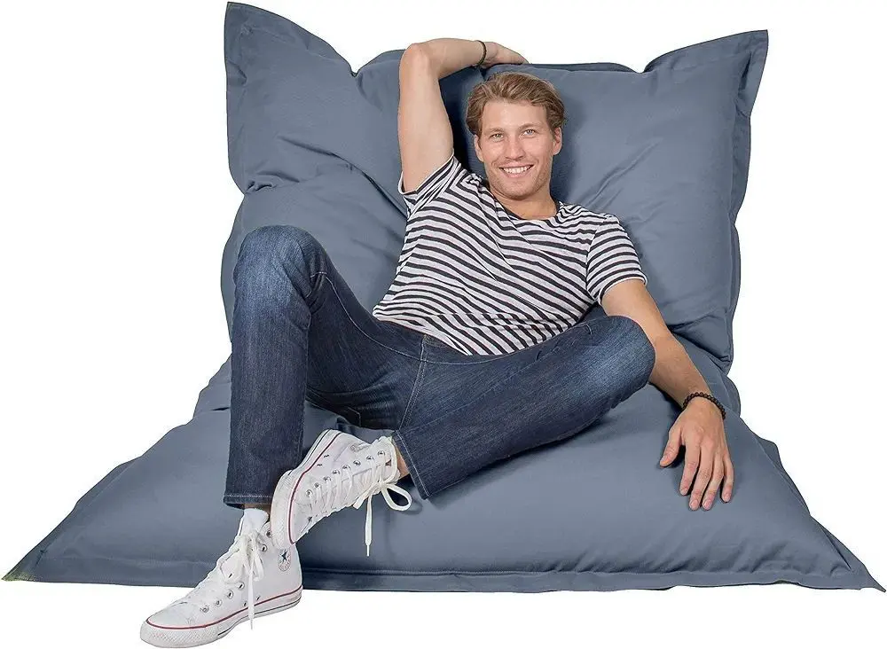 Fotoliu-sac Bean Bag Pillow 600D BM6182 XXL (Dark Grey)