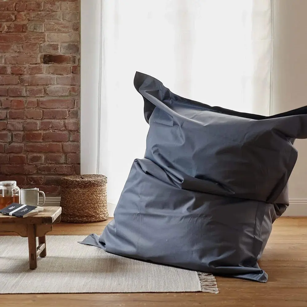 Fotoliu-sac Bean Bag Pillow 600D BM6182 XXL (Dark Grey)