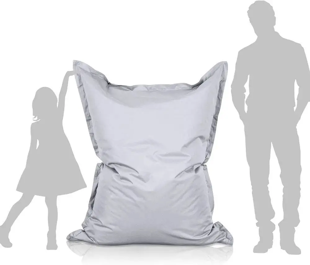 Fotoliu-sac Bean Bag Pillow 600D BM6183 XXL (Light Grey)