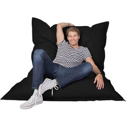 Fotoliu-sac Bean Bag Pillow 600D BM6184 XXL (Black) Thumb