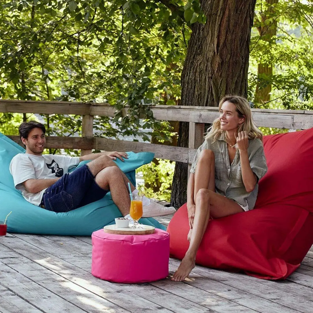 Fotoliu-sac Bean Bag Pillow 600D BM6185 XXL (Red)