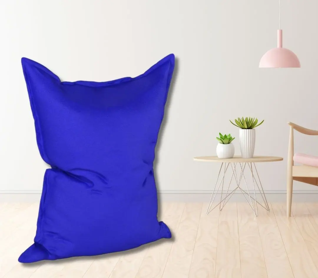Fotoliu-sac Bean Bag Pillow 600D BM6186 XXL (Blue)