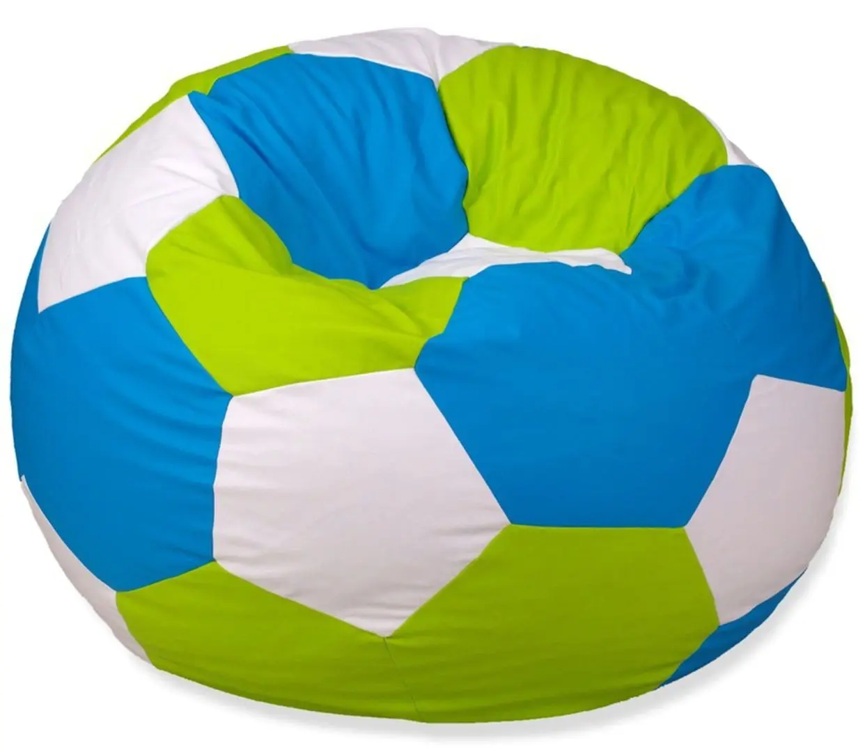 Fotoliu-minge Bean Bag Ares BM0428 XL (Green/White/Blue)